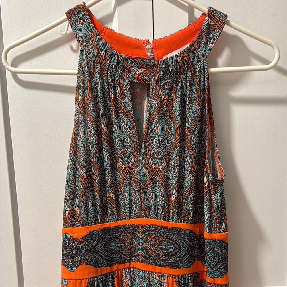 London Times women's Paisley Print Dress size 4 - Picture 3 of 5
